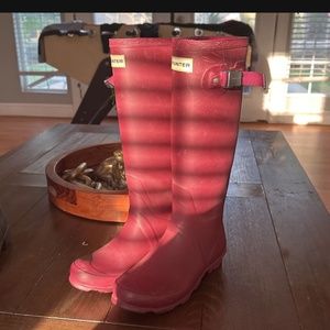 Hunter waterproof boots